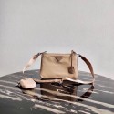 Copy Luxury Prada Nylon Re-Edition 2000 Shoulder Bag 1BH046 apricot JH04950qe74