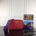 Copy Prada Calf leather Shoulder Bag 1BH082-2B red JH05586NX87