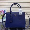 Copy Prada Galleria Saffiano Leather Bag 1BA232 Blue JH05216ms30