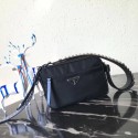 Copy Prada Technical shoulder bag 1BC167 blue JH05692Ea94