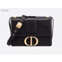 Dior 30 MONTAIGNE CALFSKIN BAG M9203 black JH07268oN21