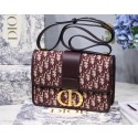 Dior 30 MONTAIGNE DIOR OBLIQUE BAG M9203 burgundy JH07271Rz18