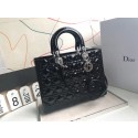 Dior GROTE LADY DIOR-TAS VAN LAMSLEER CBL44560 black JH07341Au34