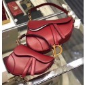 Dior SADDLE BAG IN RED CALFSKIN M0446 red JH07526Bt18