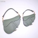 Dior SADDLE-TAS VAN KALFSLEER M0446CW green JH07401fH28