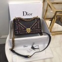 Dior SMALL DIORAMA BAG CALFSKIN M0421 black JH07507fo19