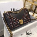 Dior SMALL DIORAMA BAG CALFSKIN M0422 black JH07506SL88