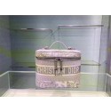 Dior Toile de Jouy Embroidery DIORTRAVEL VANITY CASE S5480V gray JH06833ah31