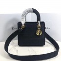 DIOR TOTE BAG IN EMBROIDERED CANVAS C4532 black JH07092pi25