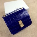 Fake 1:1 2015 Crline fashion classic retro alligator 11042 blue JH06443qF80