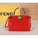 Fake 2015 Fendi new model original crocodile 6033 red JH08827SY47