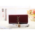 Fake 2015 Yves Saint Laurent hot style patent leather 5485 burgundy JH08476HB93