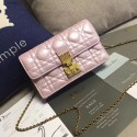 Fake 2017 dior DIORADDICT WALLET ON CHAIN 7056 pink JH07647SY47