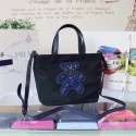 Fake Best Prada Nylon cloth casual bag N2835 blue JH05642zZ68