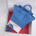 Fake CELINE NANO LUGGAGE BAG IN LAMINATED LAMBSKIN 189244-8 JH05917wn47