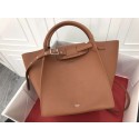 Fake Celine the big bag calf leather Tote Bag 183313 apricot JH06169El40