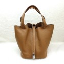 Fake Cheap Hermes Picotin Lock 22cm Bags togo Leather 1048 Wheat JH01710jV17