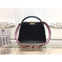 Fake Fendi PEEKABOO Tote Bag 3659 black JH08754tZ32