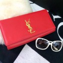 Fake Replica 2015 Yves Saint Laurent new model clutch 30210 red JH08397cN57