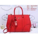 Fashion 2015 Prada new model original leather 2830 red JH05730Rn14