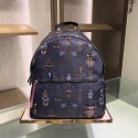 Fendi BACKPACK 36969 dark blue JH08616Sm85