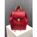 FENDI BACKPACK Red leather backpack 8BZ043A JH08701mT16