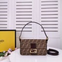 FENDI BAGUETTE fabric bag 8BR011 Coffee JH08532lu18