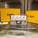 Fendi BAGUETTE MINI PU tote bag 8BS017 white JH08583uF26