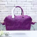 Fendi Boston Bag 8BL141A purple JH08573Kt71