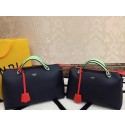 Fendi BY THE WAY Bag Calfskin Leather 55208 Black&Green&Orange JH08766TK61