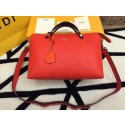 Fendi BY THE WAY Bag Calfskin Leather 55208 Orange&Burgundy JH08769aP53