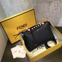 Fendi BY THE WAY REGULAR leather Boston bag 8BL124A black JH08604DV39