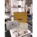 Fendi KAN I F PU tote bag 8BT284A white JH08585gs78