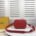 Fendi MINI CAMERA CASE Red leather bag 8BS019A JH08688iR14