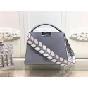 Fendi PEEKABOO Tote Bag 3659 grey JH08753gK59