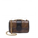 Fendi WALLET ON CHAIN 8HF836 black JH08666eq83