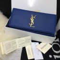 First-class Quality 2015 Yves Saint Laurent new model clutch 30210 blue JH08395gc84