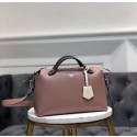 First-class Quality FENDI BY THE WAY REGULAR Small multicoloured leather Boston bag 8BL1245 dark pink JH08631mU66