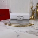 First-class Quality VALENTINO Origianl Leather Bag V0018 white JH09662JF90