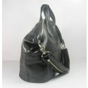 Givenchy black leather shoulder bag hand bag 20109 JH09114dC47