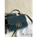 Givenchy Calfskin tote 0171 blue JH09016Js15