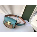 GIVENCHY GV3 leather and suede mini bumbag 1127 blue JH09039SP97