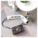 GIVENCHY GV3 leather and suede shoulder bag 9989 black JH09034JZ84