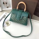 Goyard Calfskin Leather Mini Tote Bag 9955 green JH06663GR32