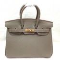 Hermes Birkin 25CM Tote Bag Original Leather H25 Gray JH01682lu18