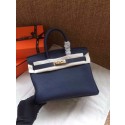 Hermes Birkin Tote Bag Original Togo Leather BK35 dark blue JH01513Ti34