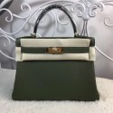 Hermes Birkin Tote Bag Original Togo Leather BK35 Deark Green JH01417nV16