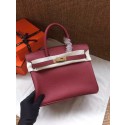 Hermes Birkin Tote Bag Original Togo Leather BK35 fuchsia JH01511pE71