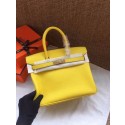 Hermes Birkin Tote Bag Original Togo Leather BK35 yellow JH01515bR82