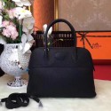 Hermes Bolide Original Togo leather Tote Bag HB31 Black JH01582yn71